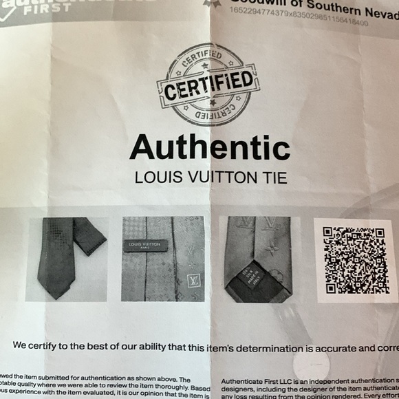Louis Vuitton tie - Picture 6 of 6